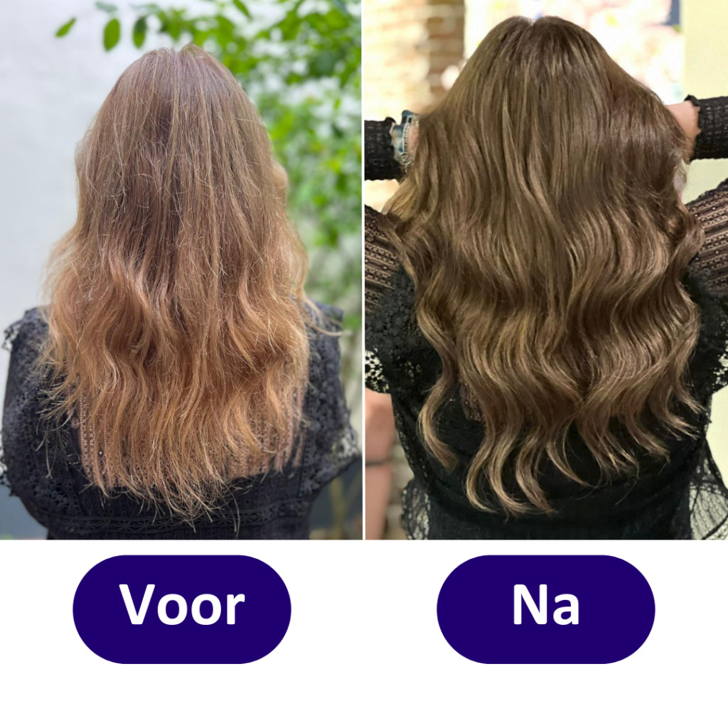 Haar extensions B-Wize Hairstyling model 3 Yoar Muse